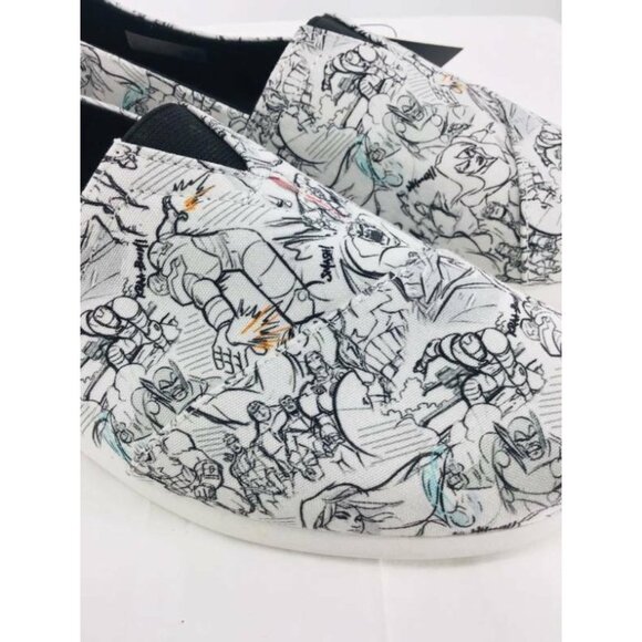 TOMS Marvel Concept Art Shoes Size 10 New main image 7